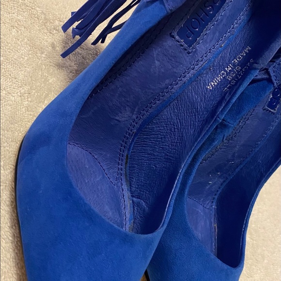 Brand New Gorgeous Suede Heels by TOP SHOP London - Box 64 - Picture 3 of 7